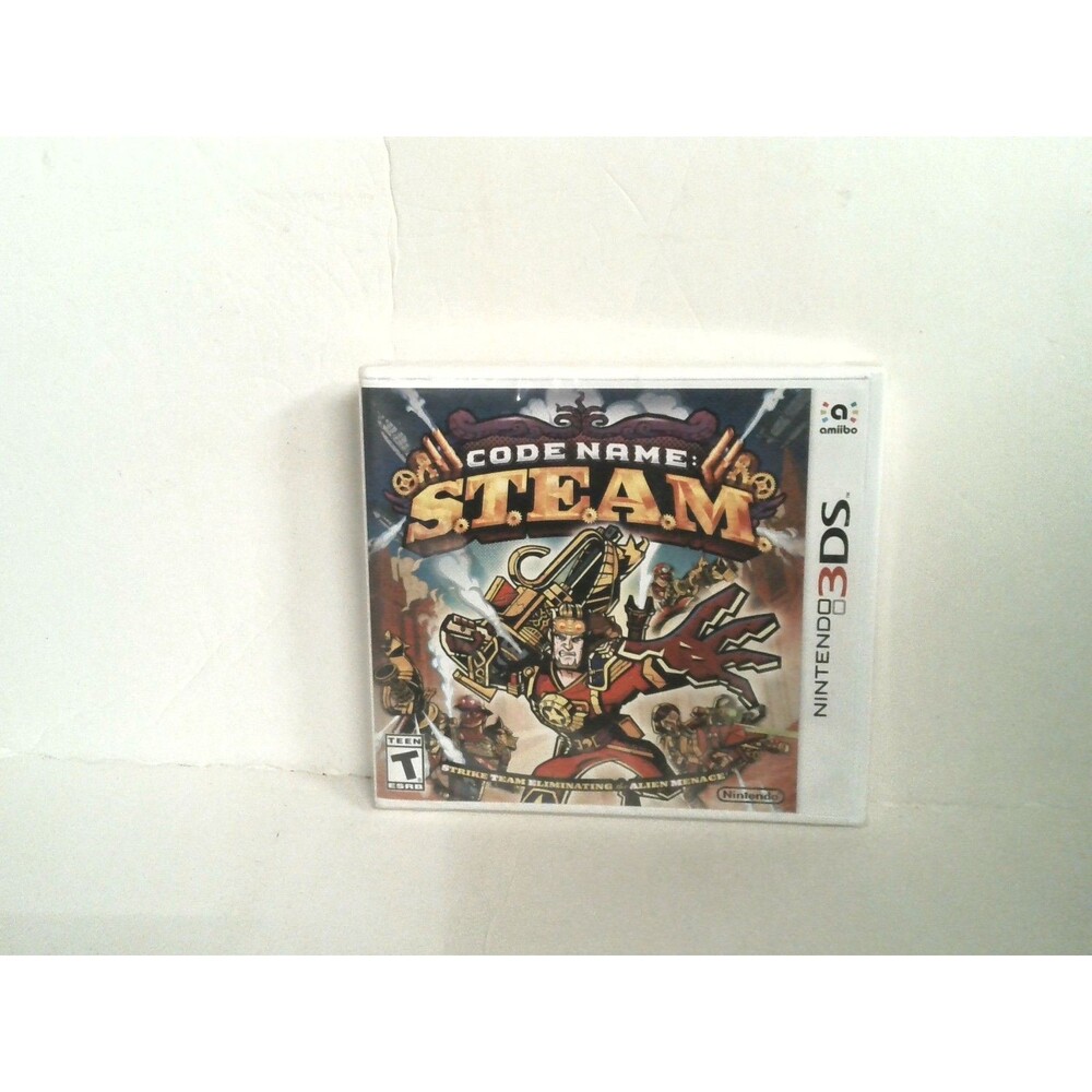 New Code Name Steam 3DS Game Sealed OOP